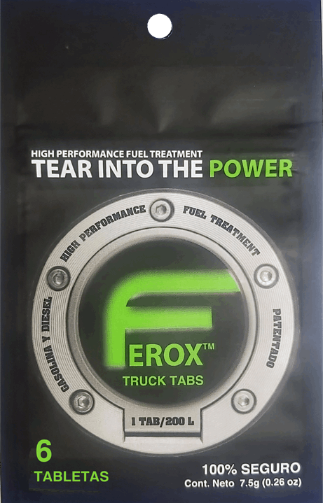 Ferox-Fuel-Truck-Tabs-Green-Bag-DS600i-6-ct-back-web